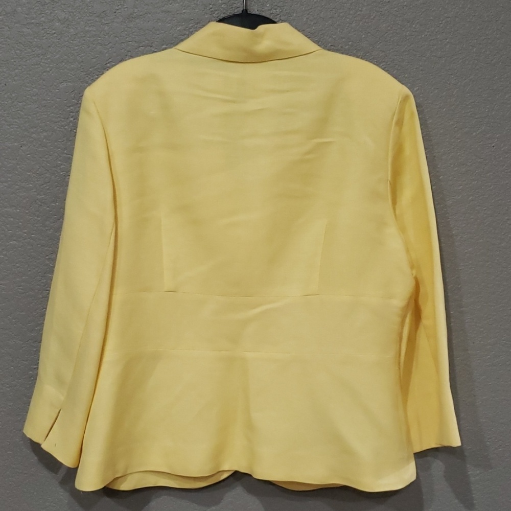 Womens linen blazer jacket size 14 - Picture 2 of 8